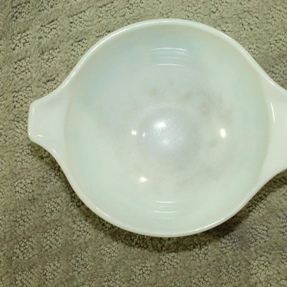 Vtg PYREX AMISH BUTTERPRINT Cinderella Mixing Nesting Bowl SET 441 442 443 444